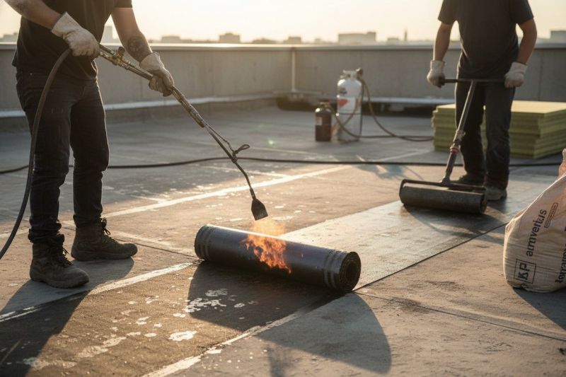 How Tar Roof Torchdown Repair Prevents Costly Water Damage