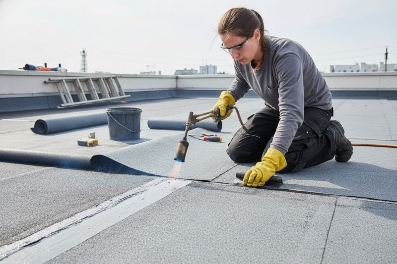 What To Expect During A Professional Tar Roof Torchdown Repair